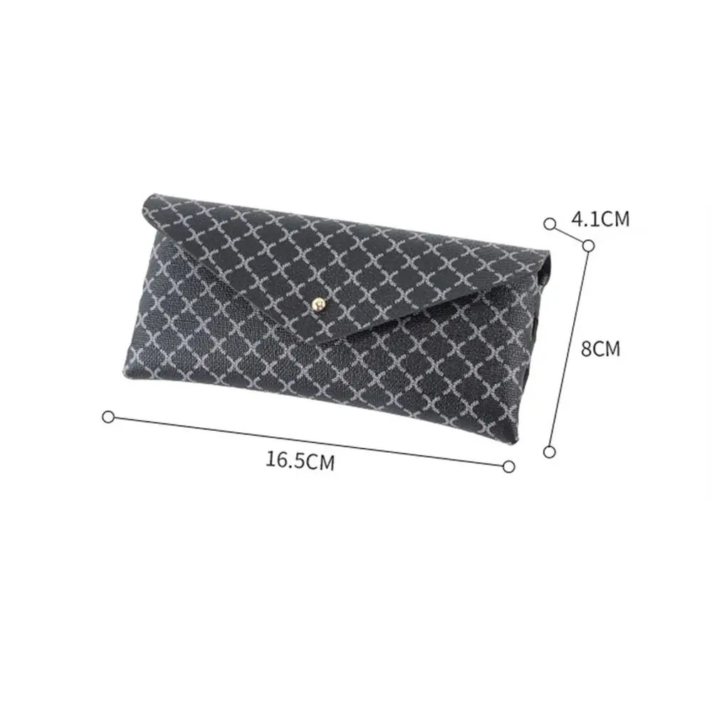 حقيبة نظارات محمولة من الجلد الناعم ، مقاومة للضغط قابلة للطي ، واقي نظارات ، غطاء حافظة واقية ، رجال ونساء