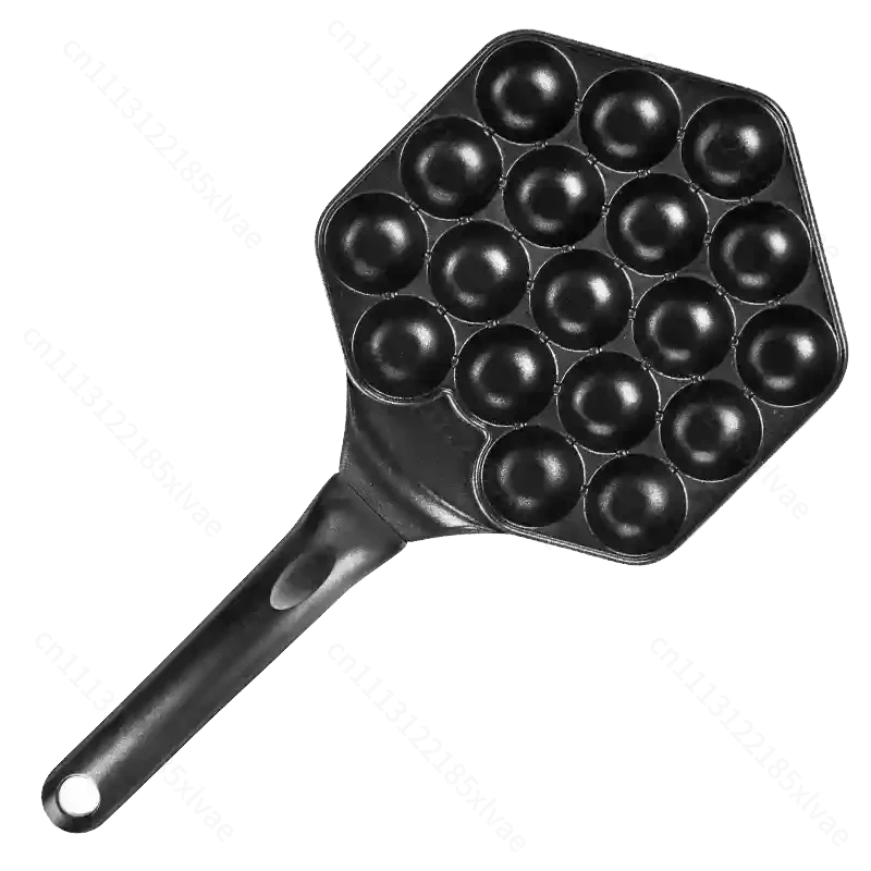Popped Egg Mold 18 Holes Non-stick Pan Tool Baking Pan Octopus Ball Machine Household