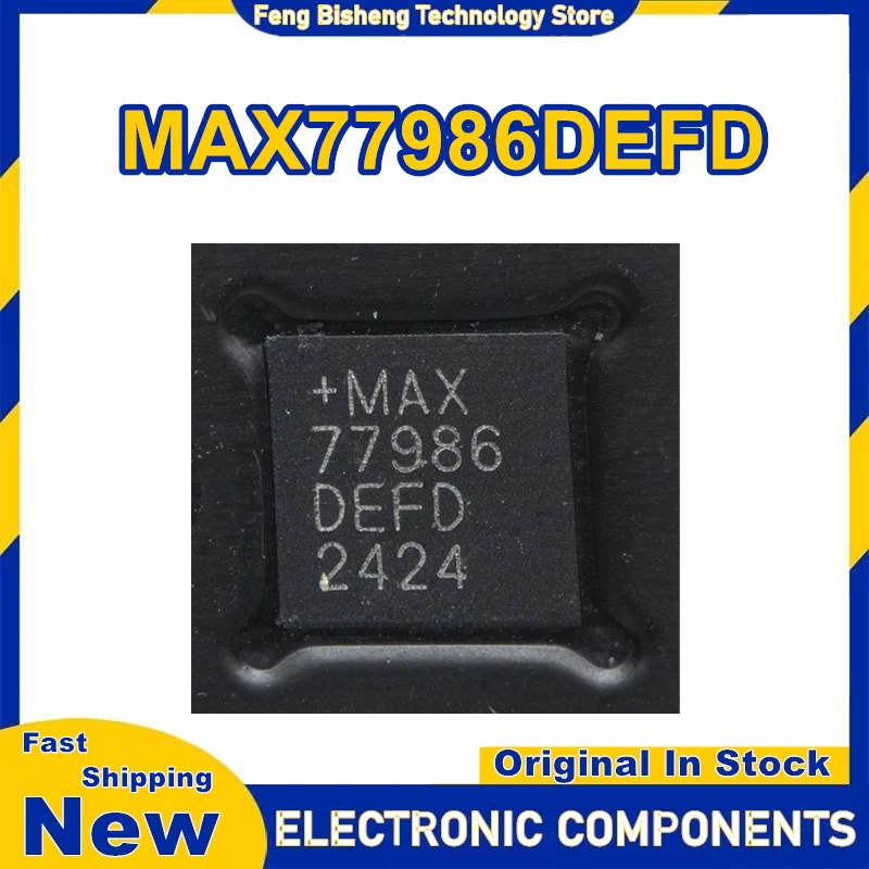 

MAX77986DEFD MAX77986DEFD+T MAX77986 77986 QFN32 микросхема 100% новый оригинал на складе