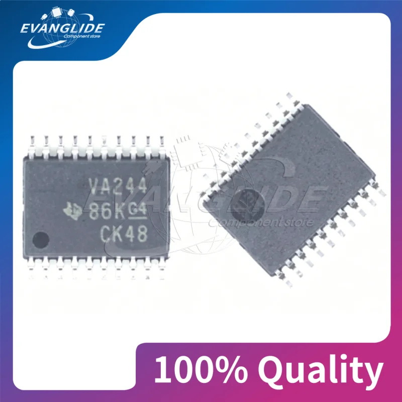 10 PCS/LOT BRAND NEW SN74ALVC244PWR VA244，TSSOP-20 DRIVER