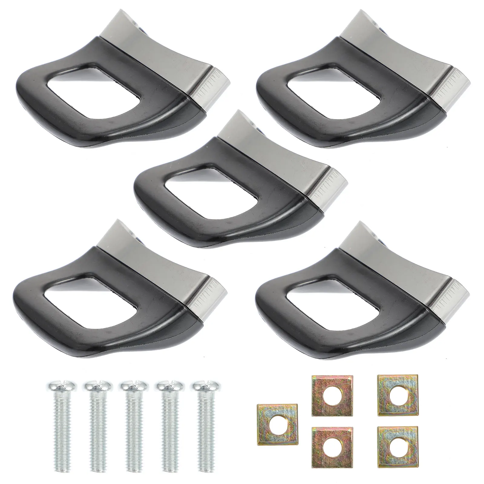 

5Pcs Stainless Steel Pressure Pan Side Handles Replacement Pot Accessories for Stockpot Steamer Milk Pot Heat Resistant