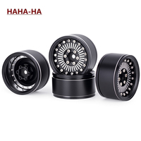 4Pcs Aluminum 1.9 Beadlock Wheel Rim for 1/10 RC Crawler Car Axial SCX10 90046 AXI03007 TRX4 D90 Redcat Gen8 VS4-10 Upgrade