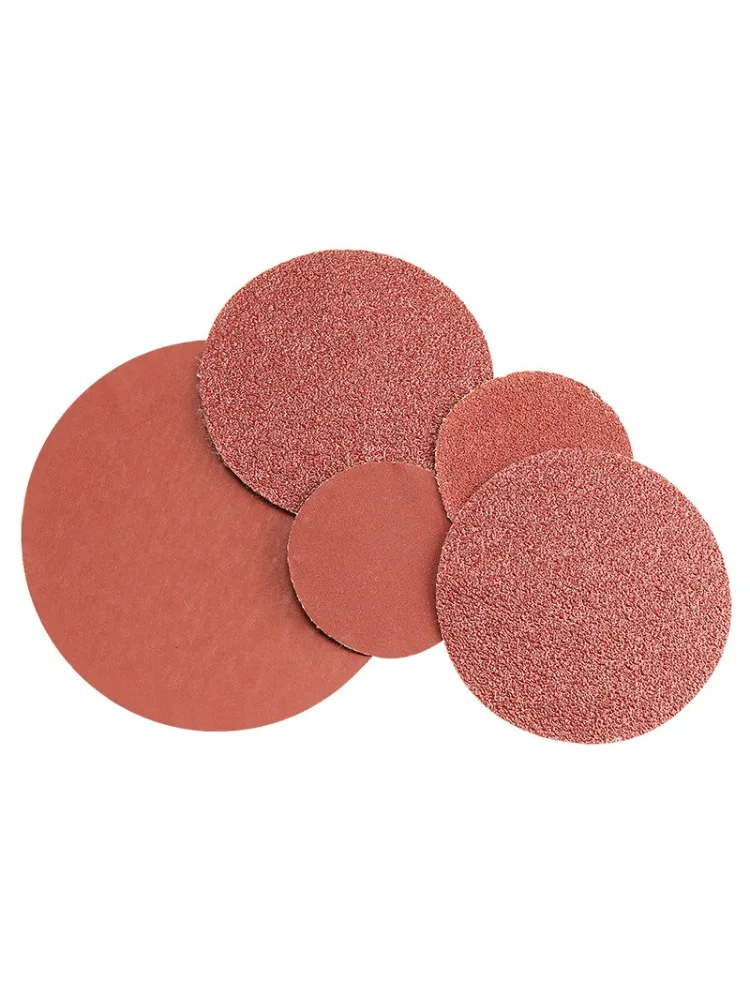 Feuille de papier de verre floquée auto-adhésive 2 pouces 3 pouces, disque papier de verre ventouse 60 maille-1000 maille métal bois polissage