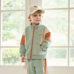 Dave Bella Children's Suit Autumn Girl's Boy’s Two-Piece Knit Casual Fashion Sport Outdoor DB3237043