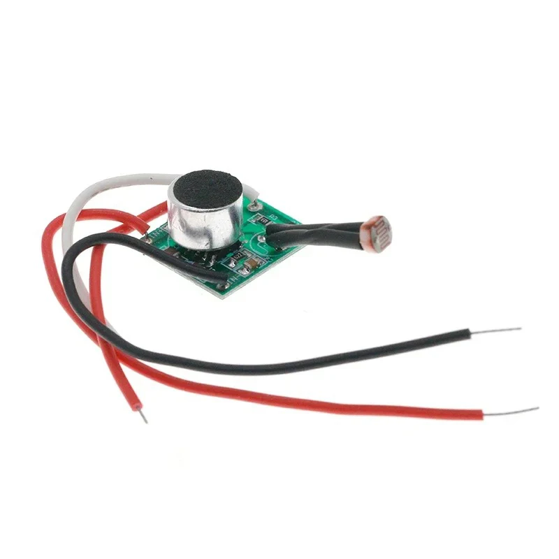 DIY Low Voltage DC Sound Light Control Sensor DC3V-30V LED Driver 5V 6V 12V 24V Photosensitive Voice Switch Module Circuit Board