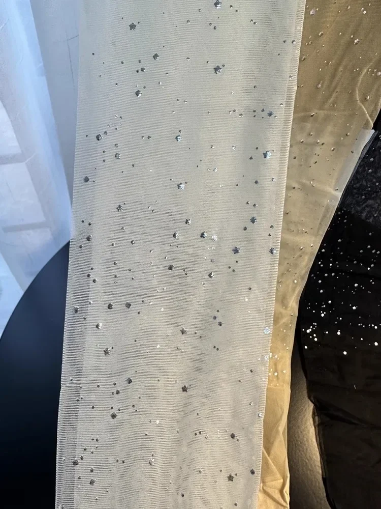 Sexy Glänzende Pailletten Damen Transparente Elastische Strumpfhosen Lange Beine Koreanischer Y2K Stil Schwarze Hautfarbene Damen-Strumpfhosen Glitzernde Medias – Detail 12
