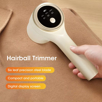 Electric Lint Remover for Clothing Fuzz Pellet Remover Three Levels LED Display Rechargeable for Clothes Portable Fluff Remover