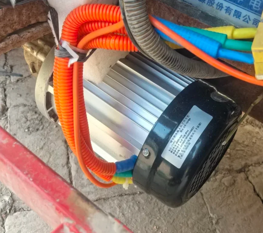 60V/72V 3000W 4600RPM Permanent Magnet Brushless DC Differential Motor, for Electric Vehicles, Machine Tools & DIY Projects