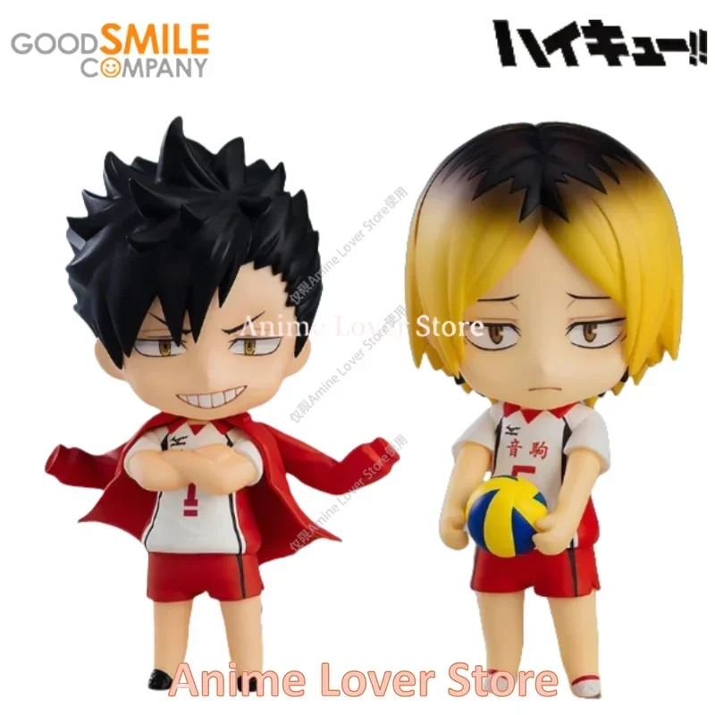 

In Stock Original Good Smile Nendoroid GSC Haikyuu!! Anime Figure Kenma Tetsurou Kuroo Action Figure Collectible Model Ornaments