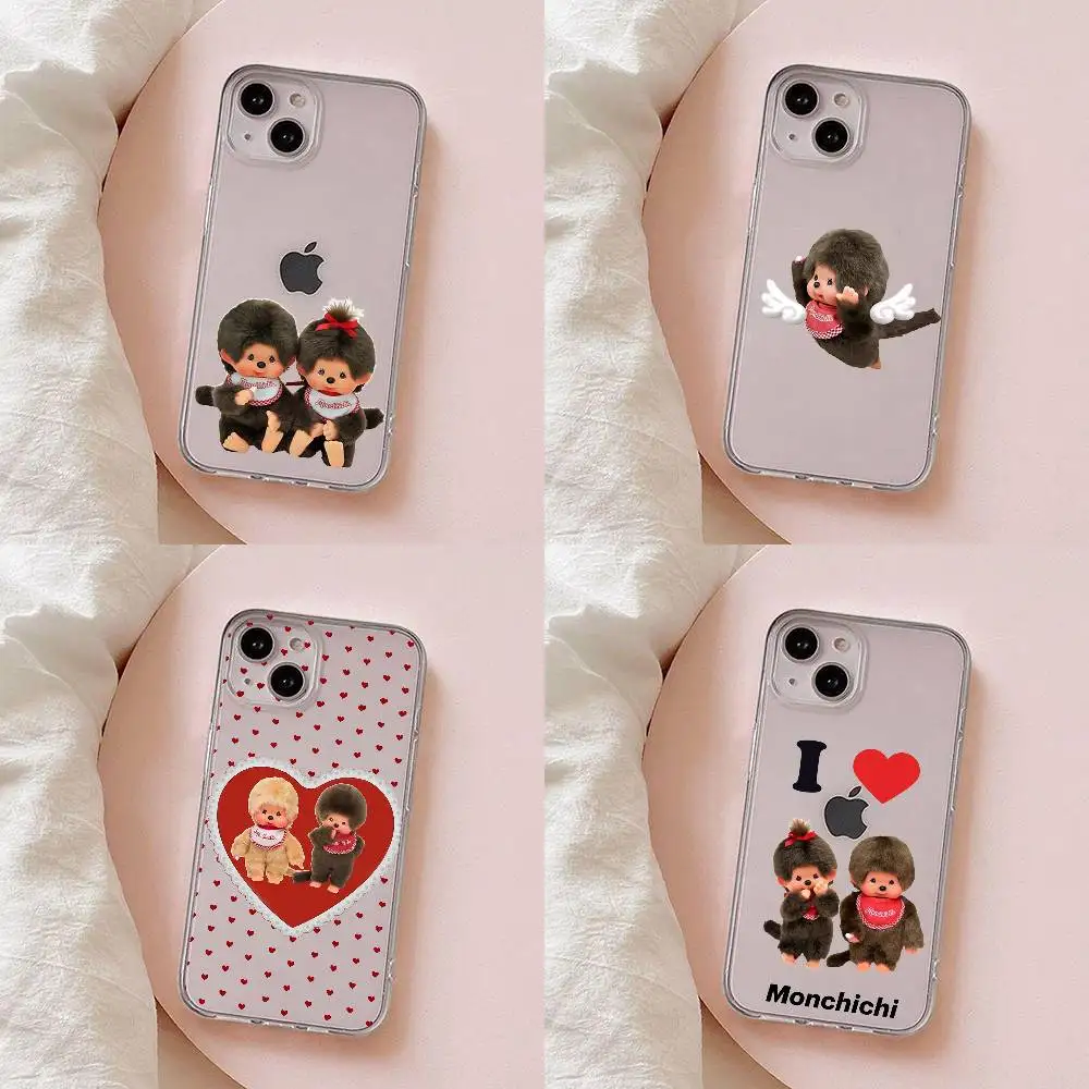 Niedliche Cartoon-M-moomiS-snufkinS-kawaii Handyhülle für iPhone 17 16 15 11 13 14 Pro Max 7 8 Plus Xr Xs Max 16pro 12mini Transparent
