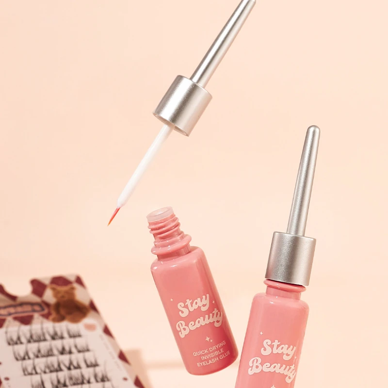 Secagem rápida invisível natural cílios postiços adesivo adesivo flor seca multifuncional estilo auxiliar ferramenta de beleza