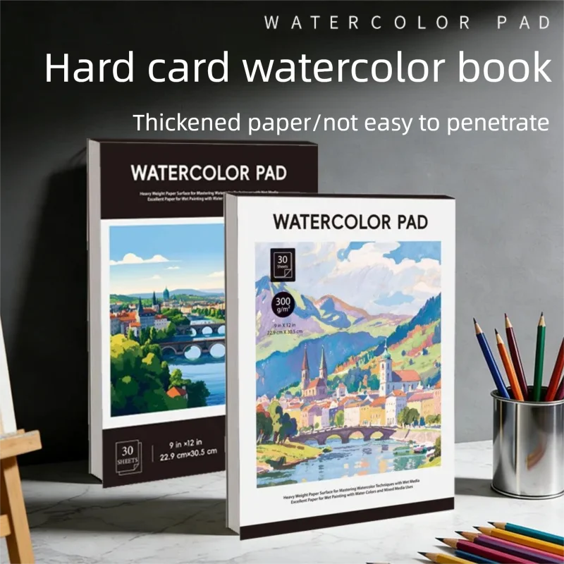 Thick Sketchbook A4, Spiral Bound Blank Drawing Notebook for Artists Adults Kids, Durable Sketch Pad for Pencil Charcoal