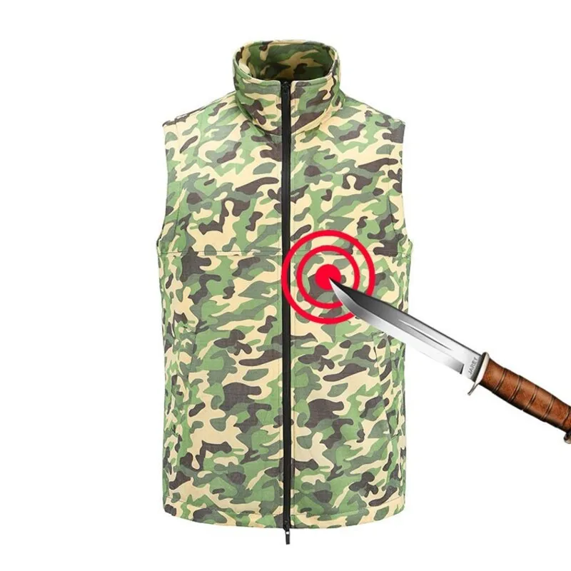 FCY-F-GJ08 Anti-Stabbing Vest Light Tactical Camouflage Anti-Cutting Anti-Cutting Protection Special Equipment on Duty