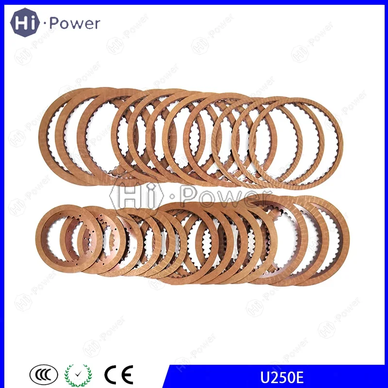 U250E U251E Automatic Transmission Clutch Rebuild kit Friction Plate For TOYOTA CAMRY 2.4L U250 Gearbox Clutch Plate Disc Kit