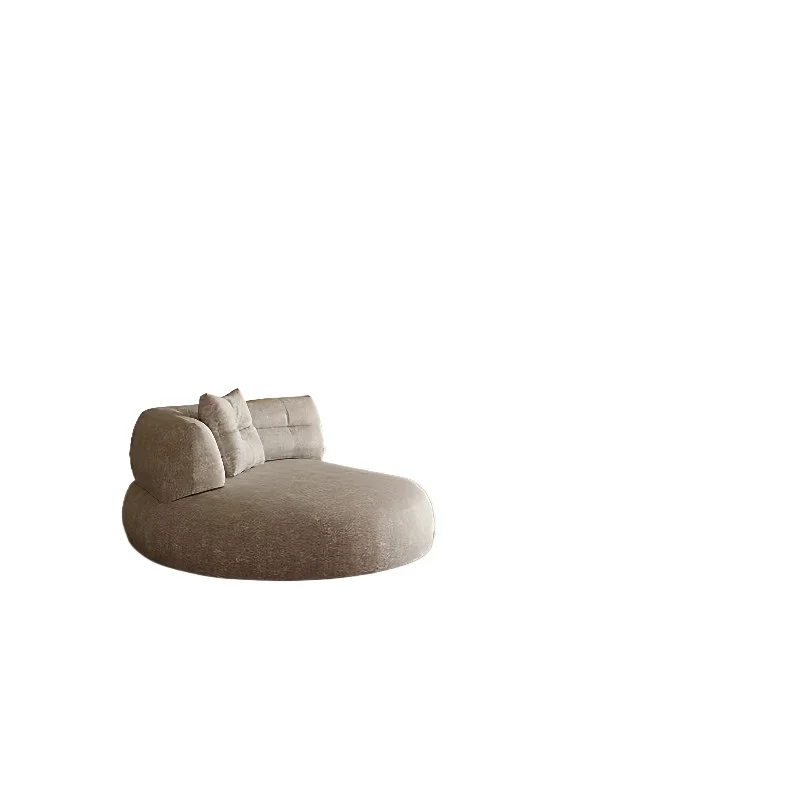 

Surprise Silent Style Home Living Room Sofa Medieval Style Flat Floor Curved Sofa Villa Fabric Sofa