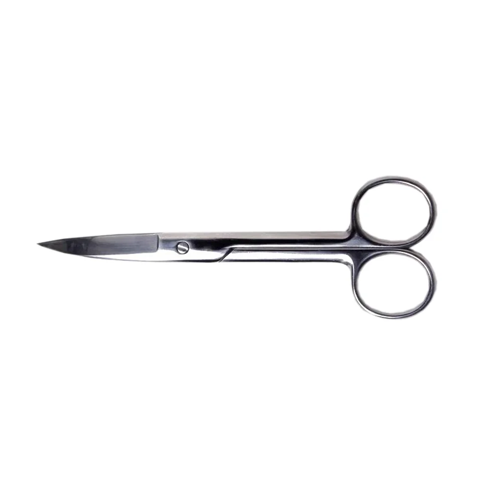 14Cm Stainless Steel Eyebrow Trimmer Precision Small Scissors for Double Eyelid Stickers Makeup Artists Fine Edge Beauty Cutting