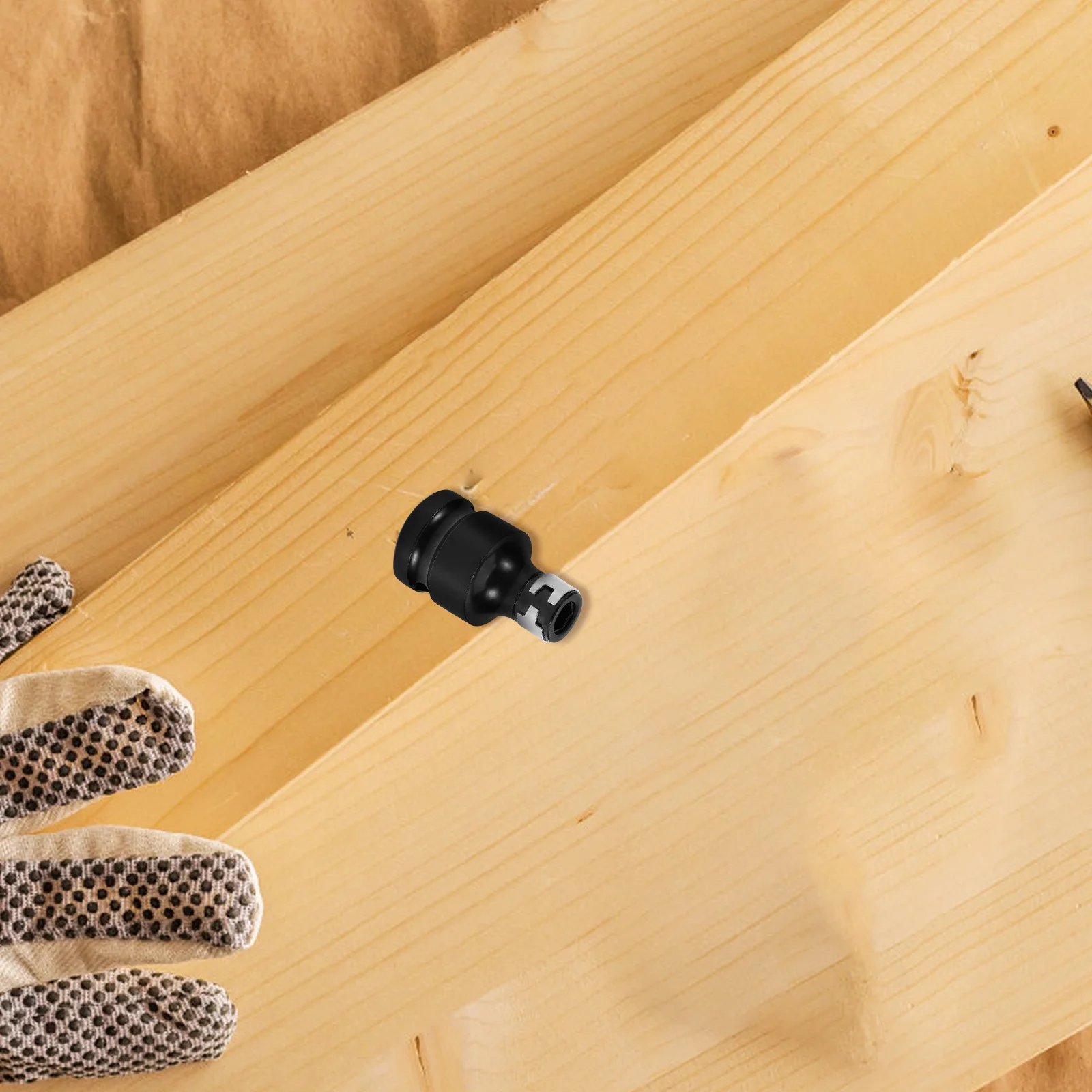 

Versatile Electric Wrench Converter Tool Efficient Hexagon Screw Adapter Easy Installation Reliable Metal Chuck Part