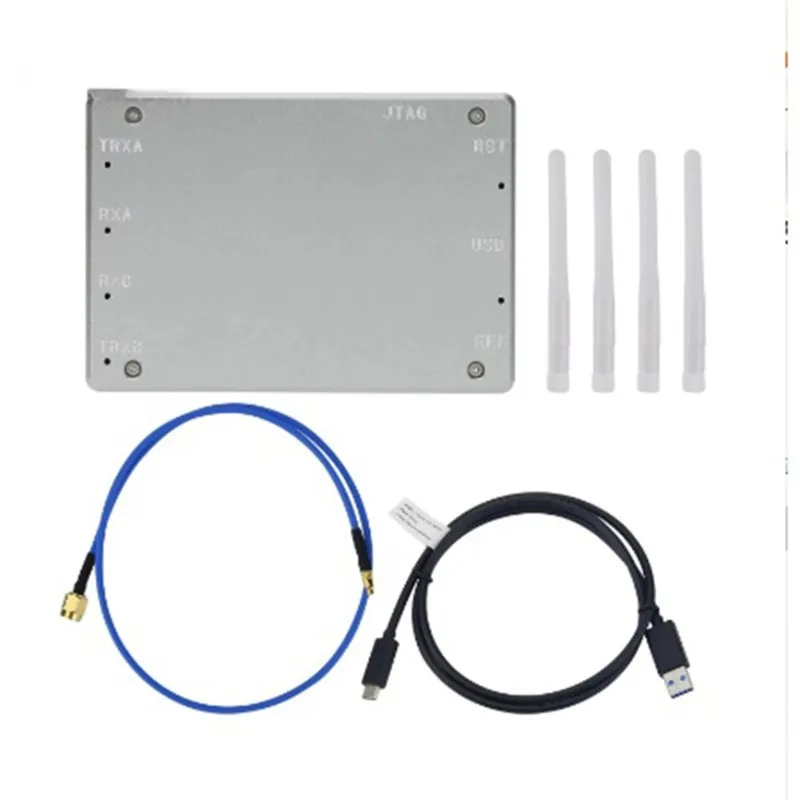 AB46-For Hackrf Pluto SDR Compatible XC7A100T+ AD9361 B210 Mini Software Defined Radio CNC Shell& Accessories Replacement Pack