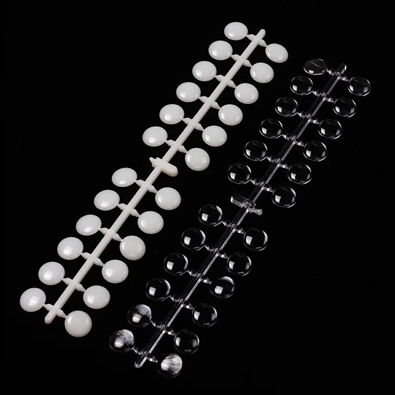 120pcs Nail Polish Display Table With Stickers,Polka Dot Color Card Nail Display Board ,Pea Bean Swatch Salon Nail Showing Shelf