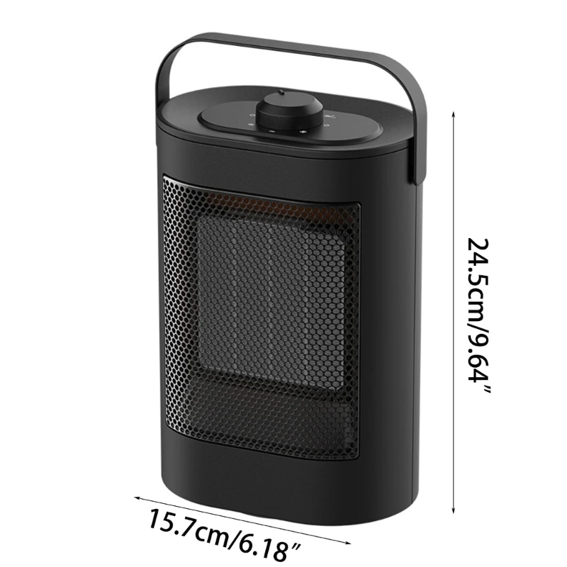 Desktop Warming Fan Portable Electric Heater Fan for Office Home Warmer Machine A6HB