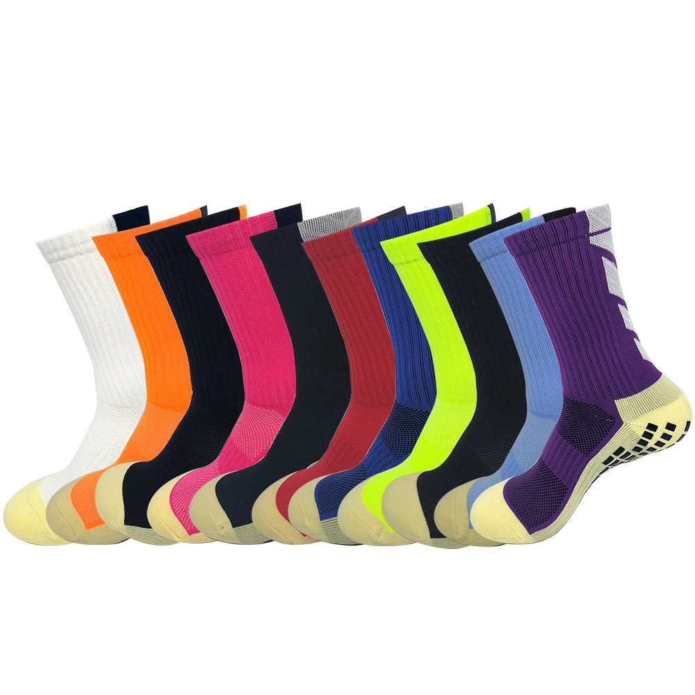 

1 pair of Anti-slip Soccer Women Men Outdoor Sport Football Socks Pads For Football Sports Cycling Volleyball Badminton Socks