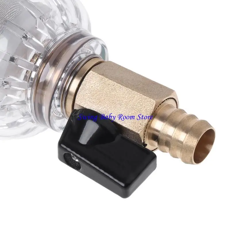 

K1AD 6 Points Front Purifier Copper Water Filter Home Dust Stainless Mesh Faucet