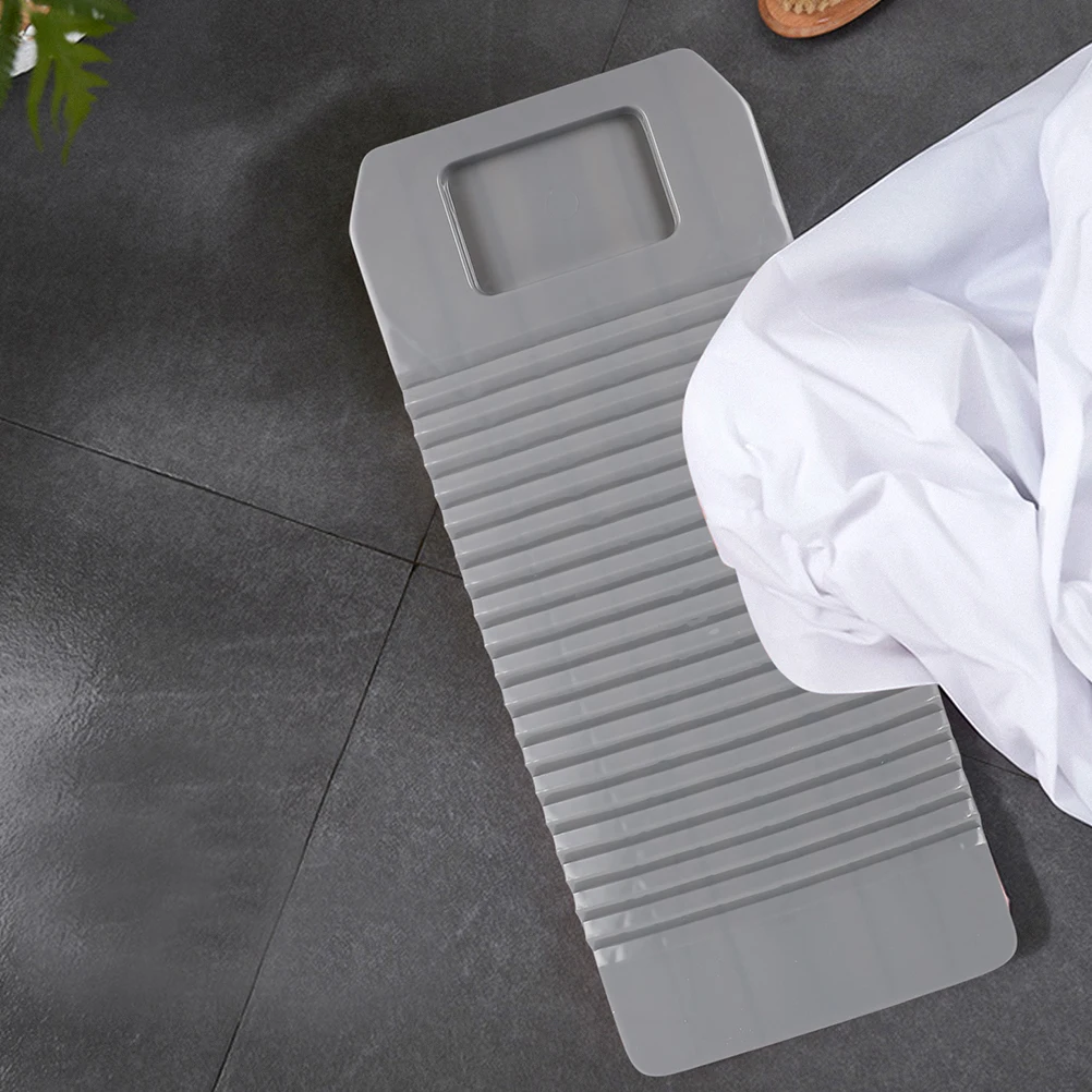 

Plastic Washboard Thick Sturdy Design for Portable Laundry Washing Board Handheld Travel Washboard Reusable Clothes Washer