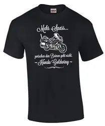 GOLDWING Tuning Saying Funny T-Shirt Motorcycle MORE FUN...GL 1800 Accessories