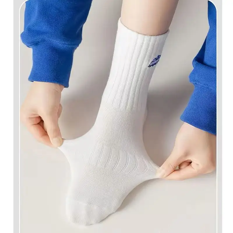 Chaussettes de dehors Décontractées pour Homme, Bas Respirants Confortables Absorption de la Sueur, Carillon pour le Printemps et l'Été, 1 Paire