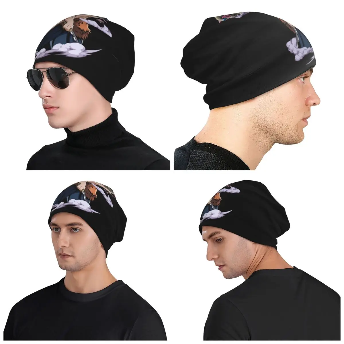 Inosuke Anime Slayer Demon Slayer Uomo Donna Berretti Berretti Maglia Cofano Cappello Caldo Moda Autunno Inverno Outdoor Skullies Cappelli