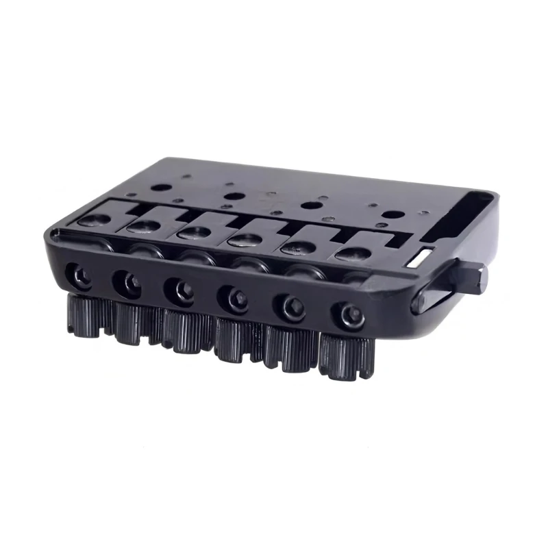 Brass Zinc Composite Headless Guitar Bridge for Superior Vibration Transfer 4XBB