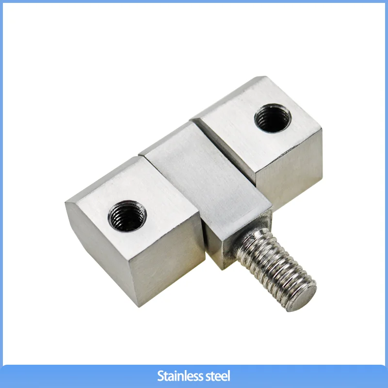 

304 Stainless Steel Detachable Tri-Link Hinge - Industrial Equipment Machinery Load-Bearing Hinge with Bolts