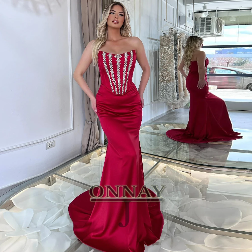 

Выпускные платья с блестящими стразами по индивидуальному заказу, корсет для женщин, халаты без бретелек в Дубае, вечерние платья на заказ для особых случаев