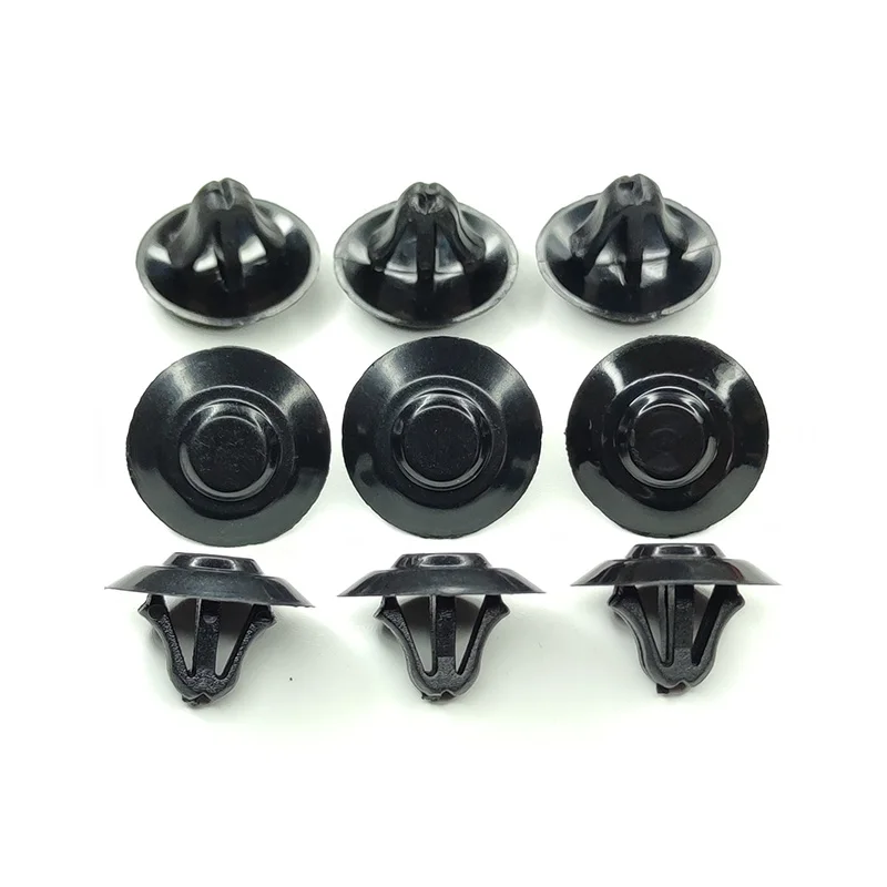 50Pcs Car Engine Cover Hood Clip Rivets Auto Trunk Lining Insulation Soundproof Cotton Pad Fastener 0019880325 for Mercedes-Benz