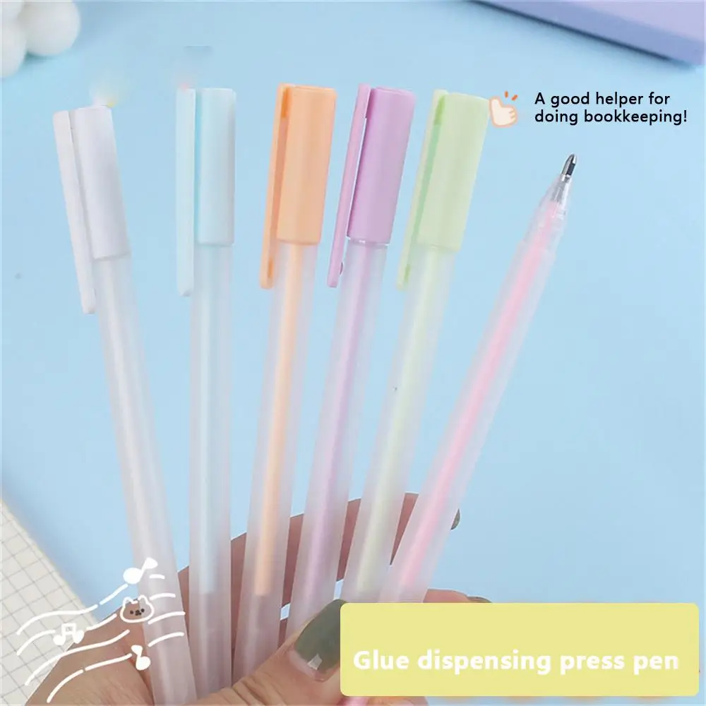 

Stick Student Handbook High Viscosity Glue Office Products Candy Color Glue Pen Quick-Drying Manual Dispensing Pen Solid Glue