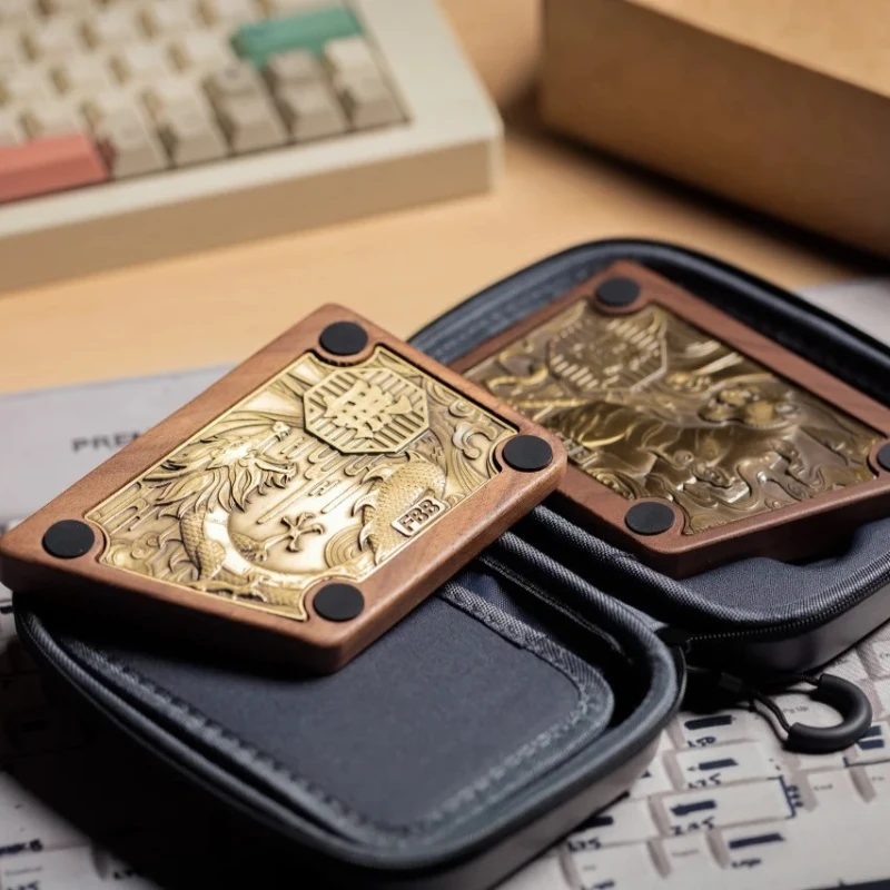 

Walnut Wood Hand Support Split Keyboard Palm Pad Ergonomics Wooden Palm Pad Mechanical Keyboard 75% Bowl Holder with 87 Keys