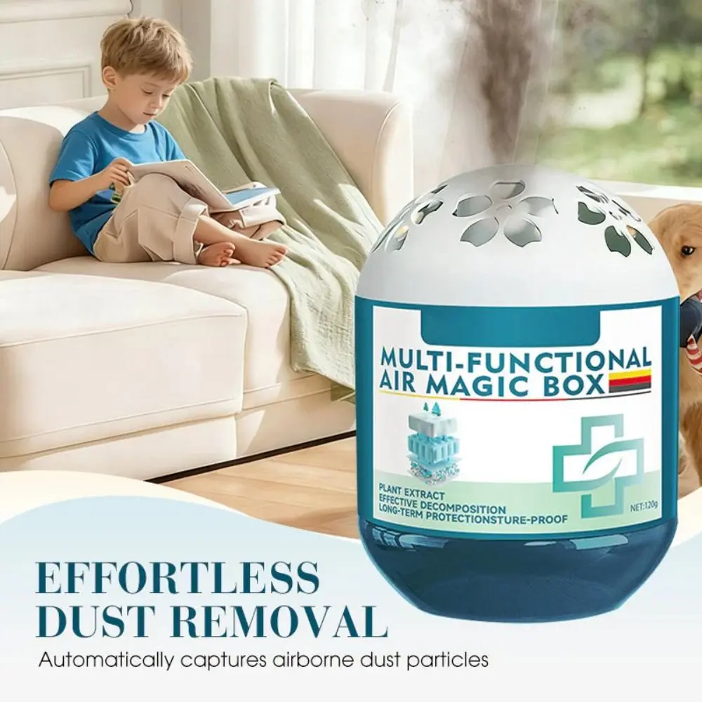 Indoor Air Purification Dust Removal Magic Box Multifunctional Automatic Dust-Collecting Box No Electricity Noise Air Magic Box
