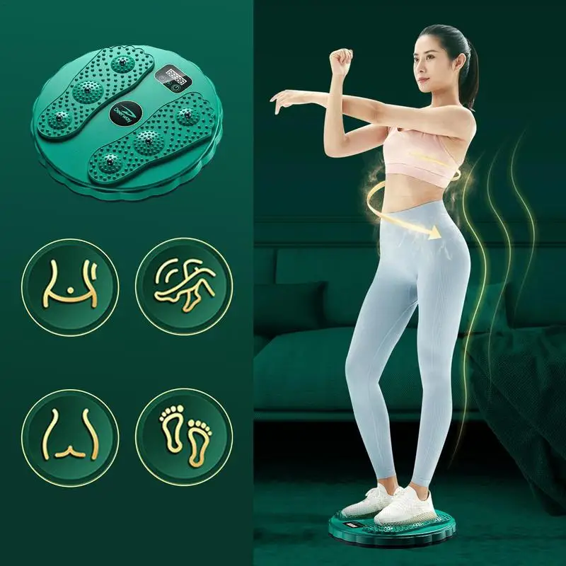 Magnet Waist Twisting Disc Fitness Balance Board Weight Lose Trainer Magnetic Massage Wriggling Plate Twister Fitness Equipment