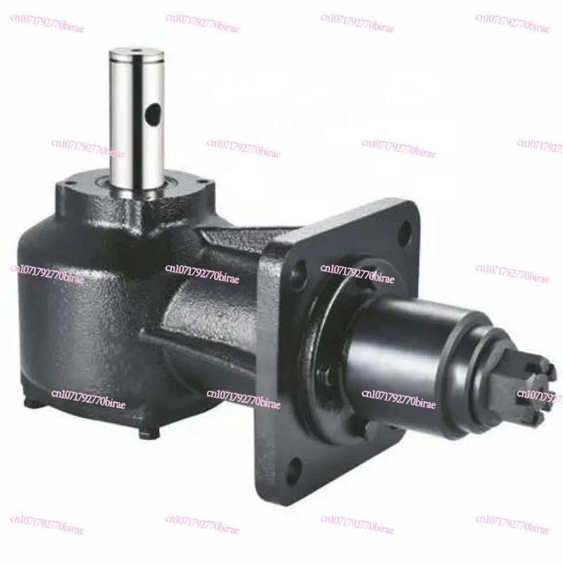 90 درجة T نوع آلة القطع الزراعية الدوارة المشي جرار إخراج الطاقة علبة التروس المخفض #5