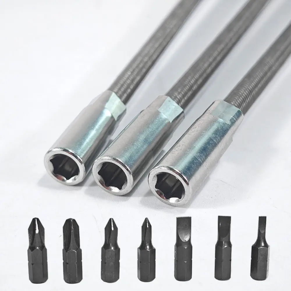 Adjustable Hex Socket Driver Magnetic Spring Handle Manual Screwdriver Professional Tool For Tight Nut Removal And Installation