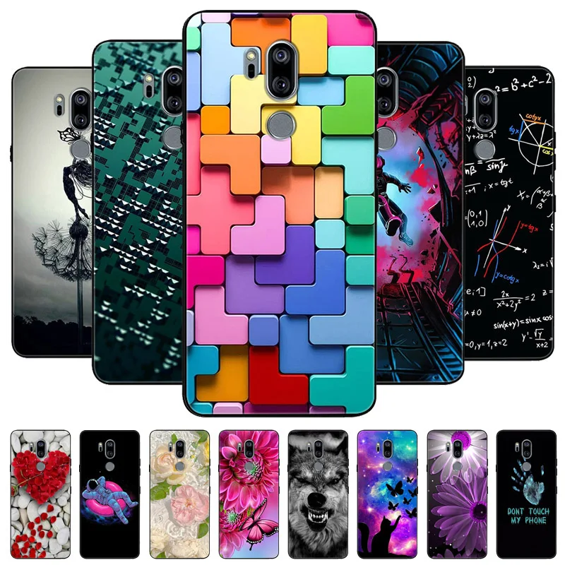 حافظة لهاتف LG G7 ThinQ فاخرة من البولي يوريثان الناعم من السيليكون غطاء خلفي للهاتف لهاتف LG G7 + G7 Plus G7 ThinQ G710 مقاوم للصدمات Fundas G7ThinQ LGG7 #1