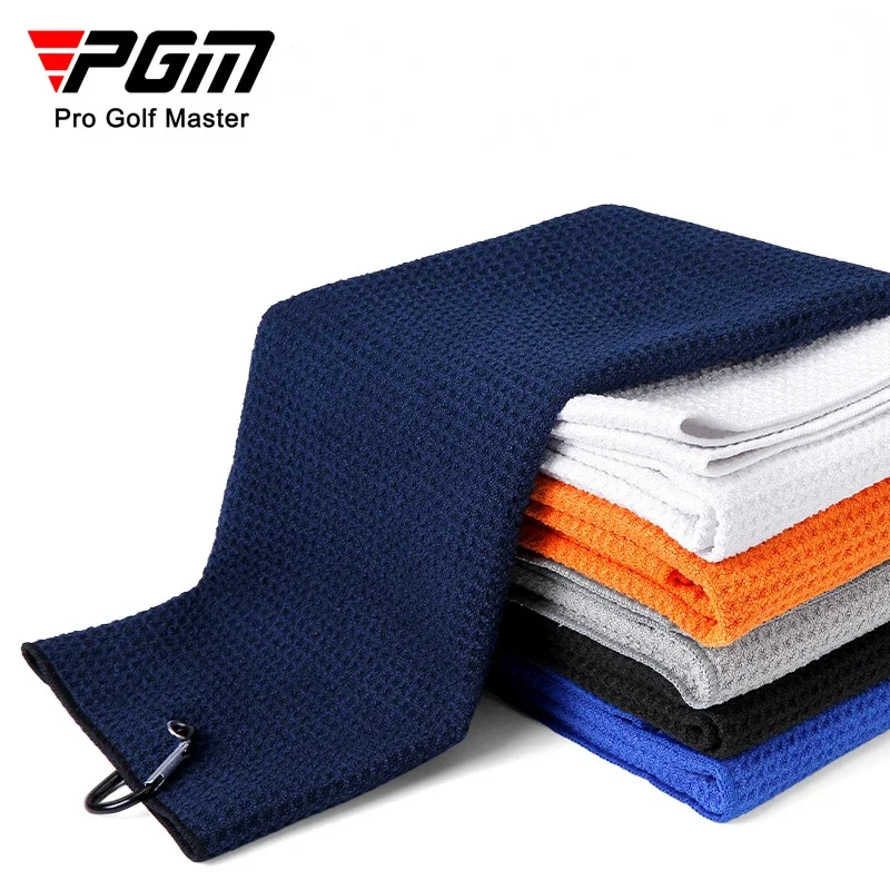 PGM Golf Towel Wipe Club Bag Cleaning Cloth Waffle Absorbent Quick Drying Sports Towel 40x60cm Plus ZP041