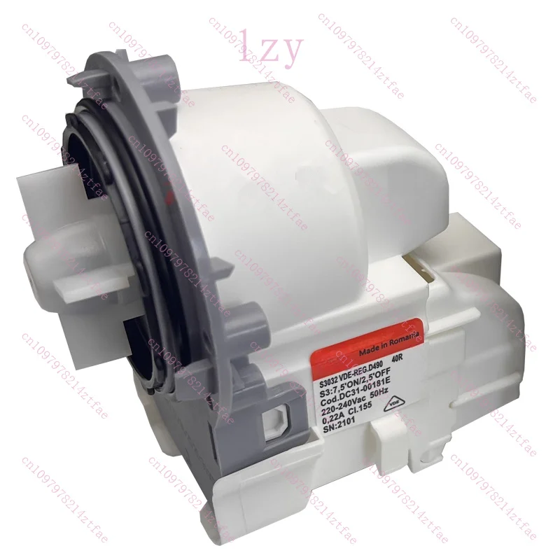 

New For Samsung Washing Machine Drain Pump Motor DC31-00181E S3032 220V 50Hz Washer Drainage Parts