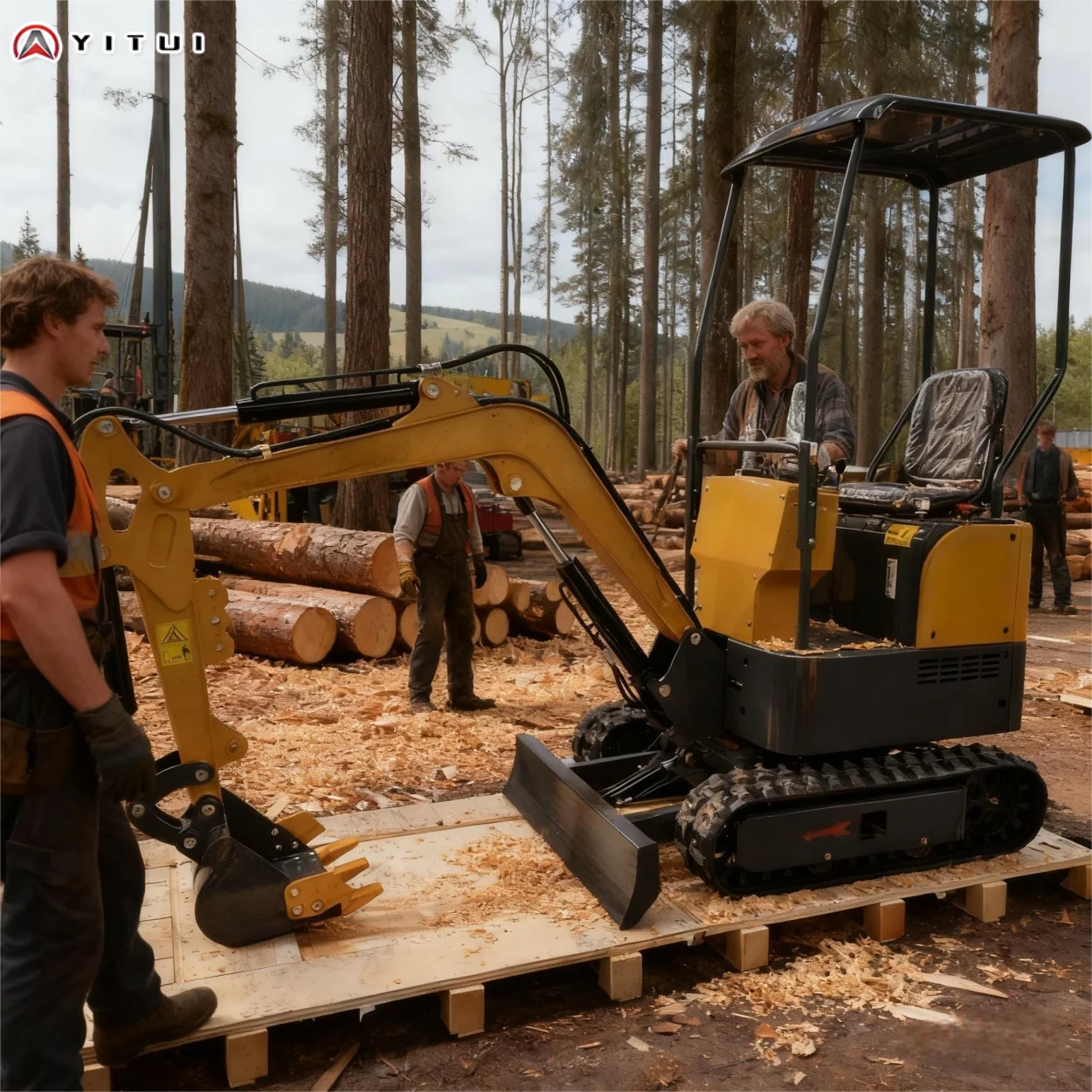 

Low Cost Customized Mini Excavator 1.2 Tons Quick Delivery 1800kg Epa Euro 5 Crawler Mini Excavator Suitable For Family Farms