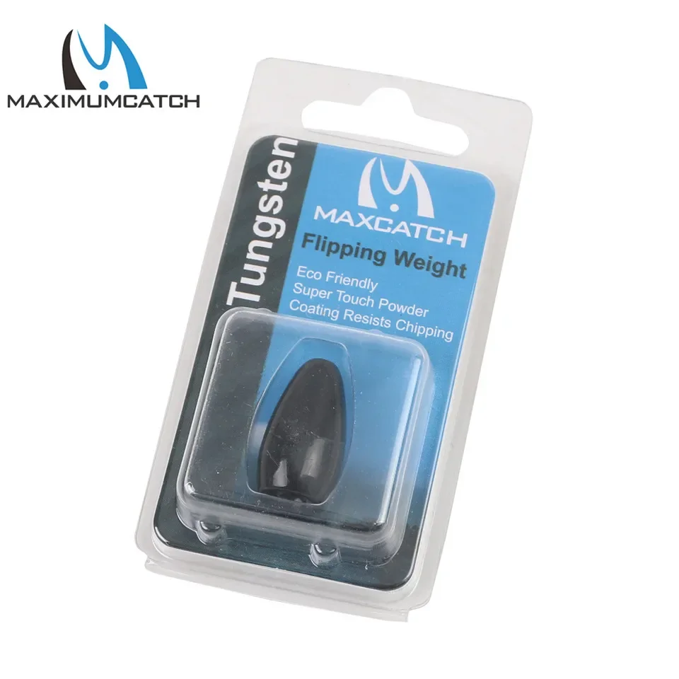 Maximumcatch Tungsten Bullet Gewichtsblei für Texas Rig, Bassköder, Wurm und Softplastik-Angelköder – Detail 14