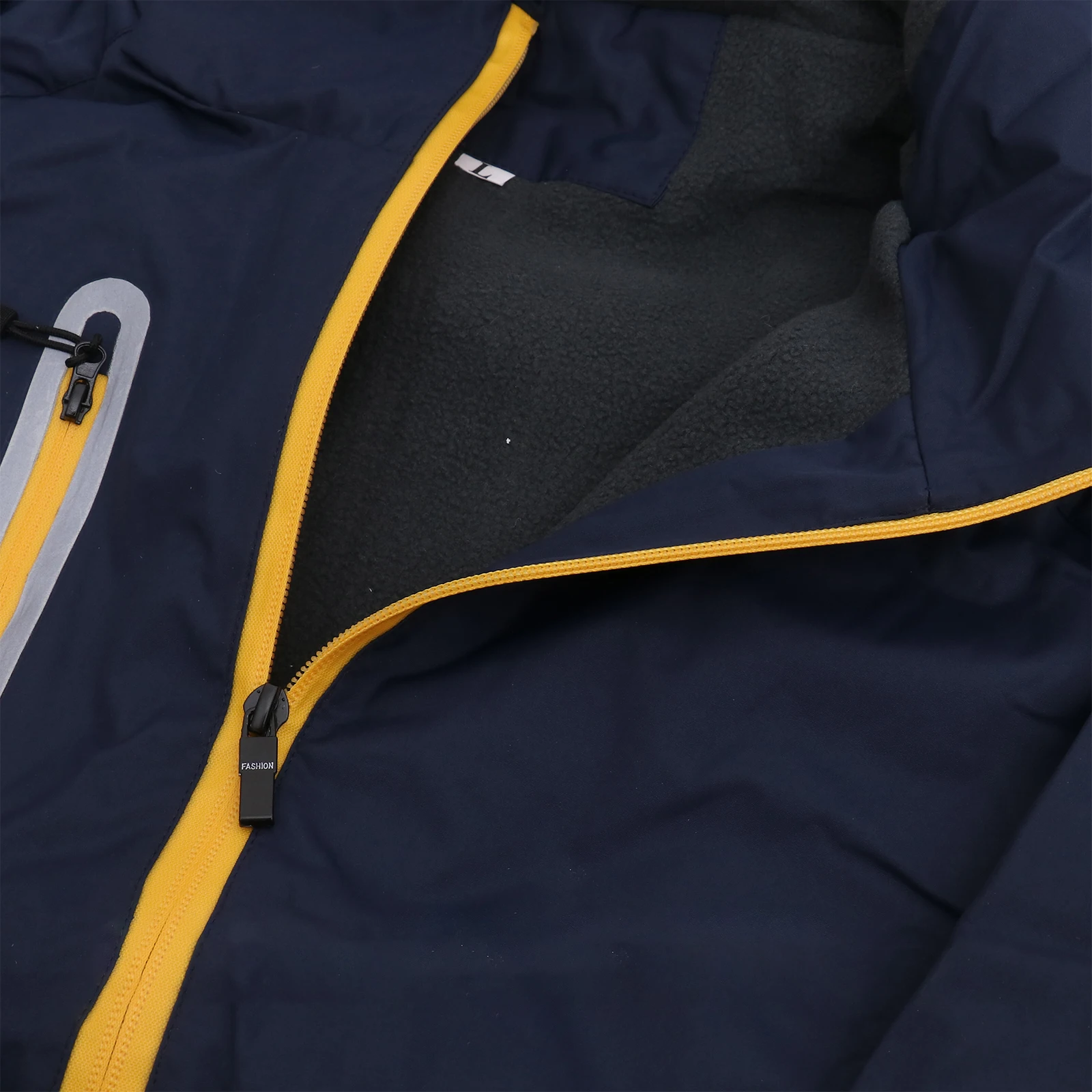 

Winter Jacket Ski Polar Fleece Outdoor Coat Men Long Active Windproof Hooded Mountaineering Suit Rainwear Warm Cuffs Tourism