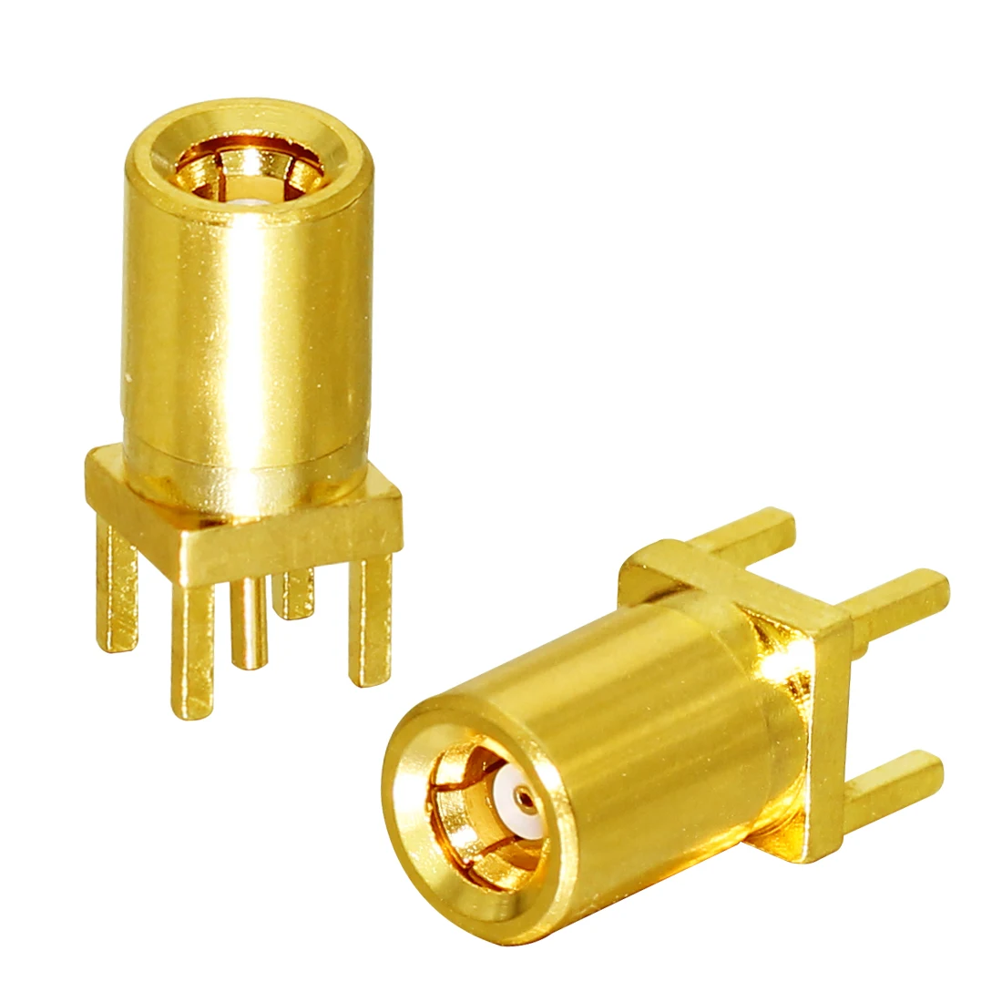 1pc SMB Female Jack RF Coax Connector PCB Straight Goldplated Soldering Terminal Wholesale New