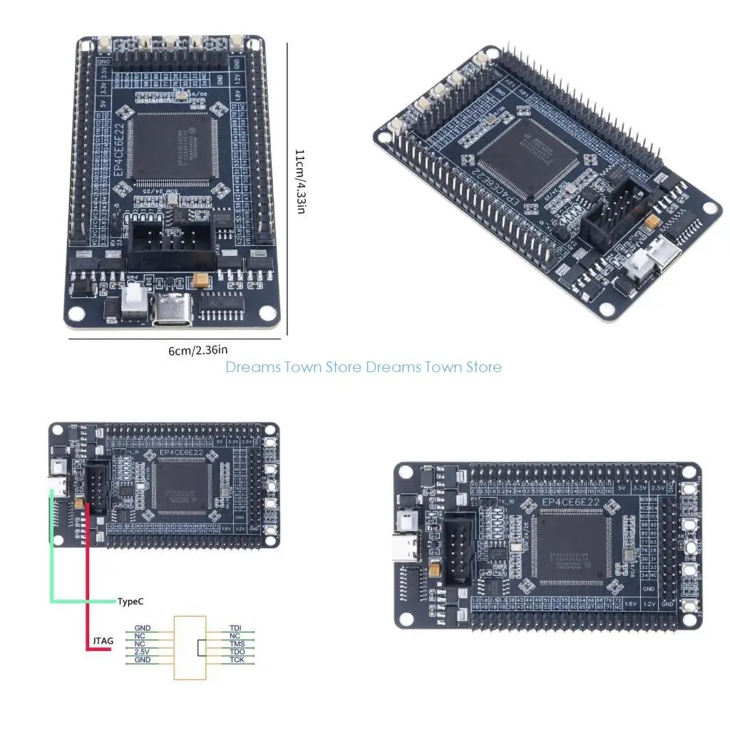 

HX6A EP4CE6E22C8N Замена платы FPGA платы FPGA.