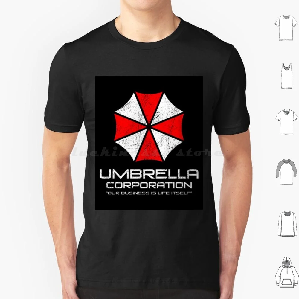 Umbrella Cooperation T Shirt Big Size 100% Cotton Umbrella Cooperation Movies Film