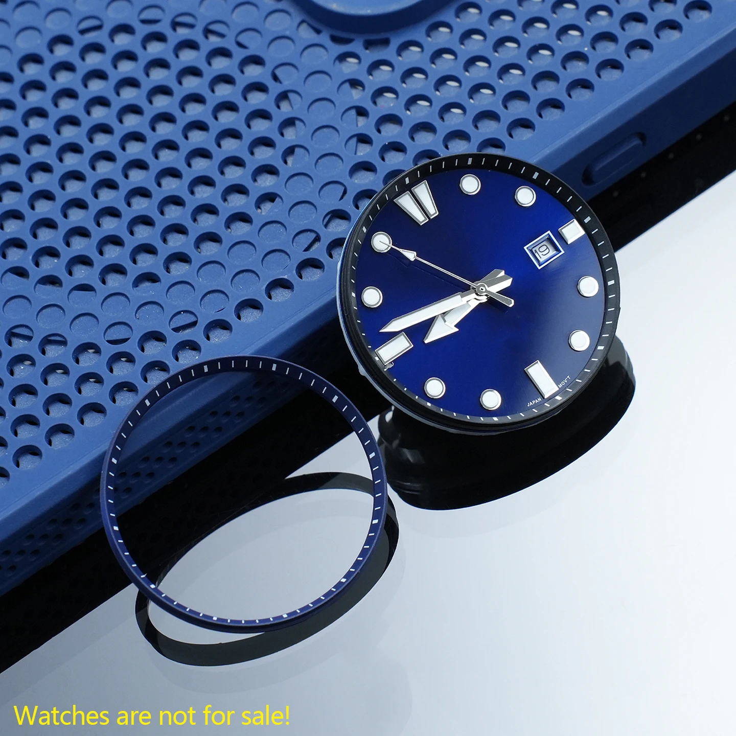 MDV-106 Plastic Chapter Ring 32.7mm Inner scale circle For Casio Swordfish MDV-106/107 Watch Case Watch dial Modification Parts